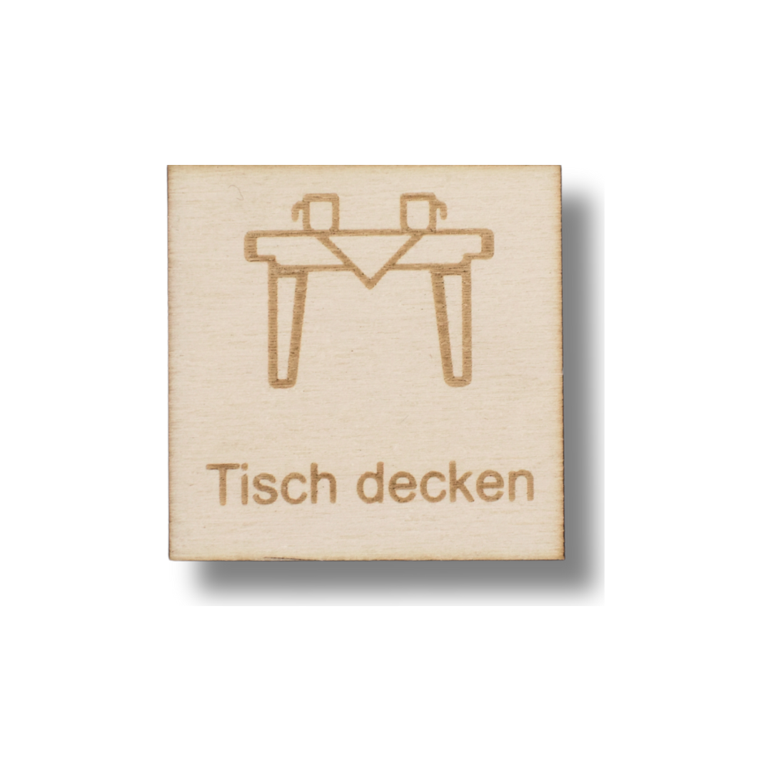 Piktogramm Tisch decken