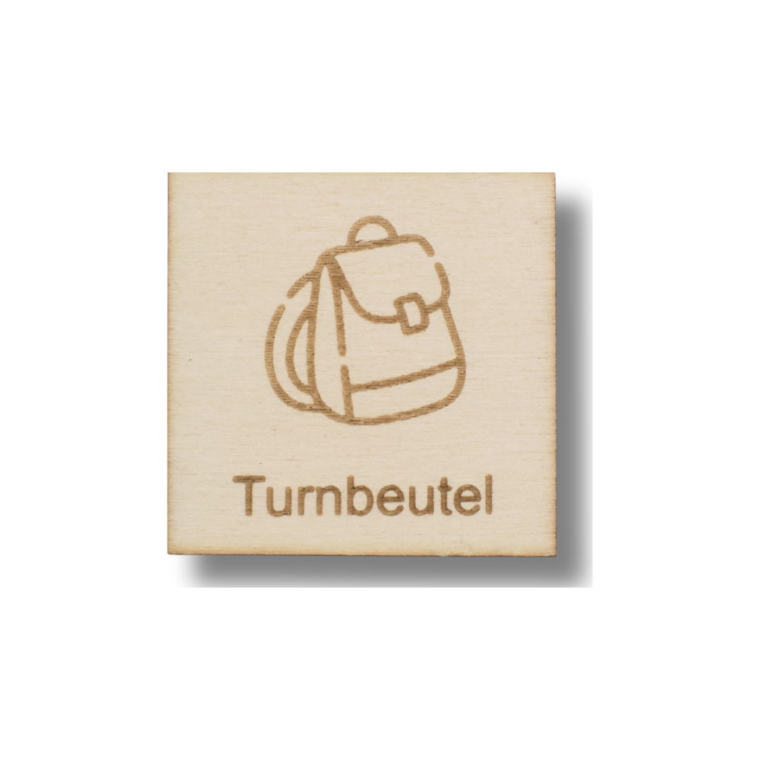 Piktogramm Turnbeutel
