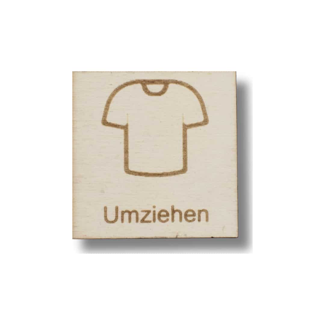 Piktogramm Umziehen