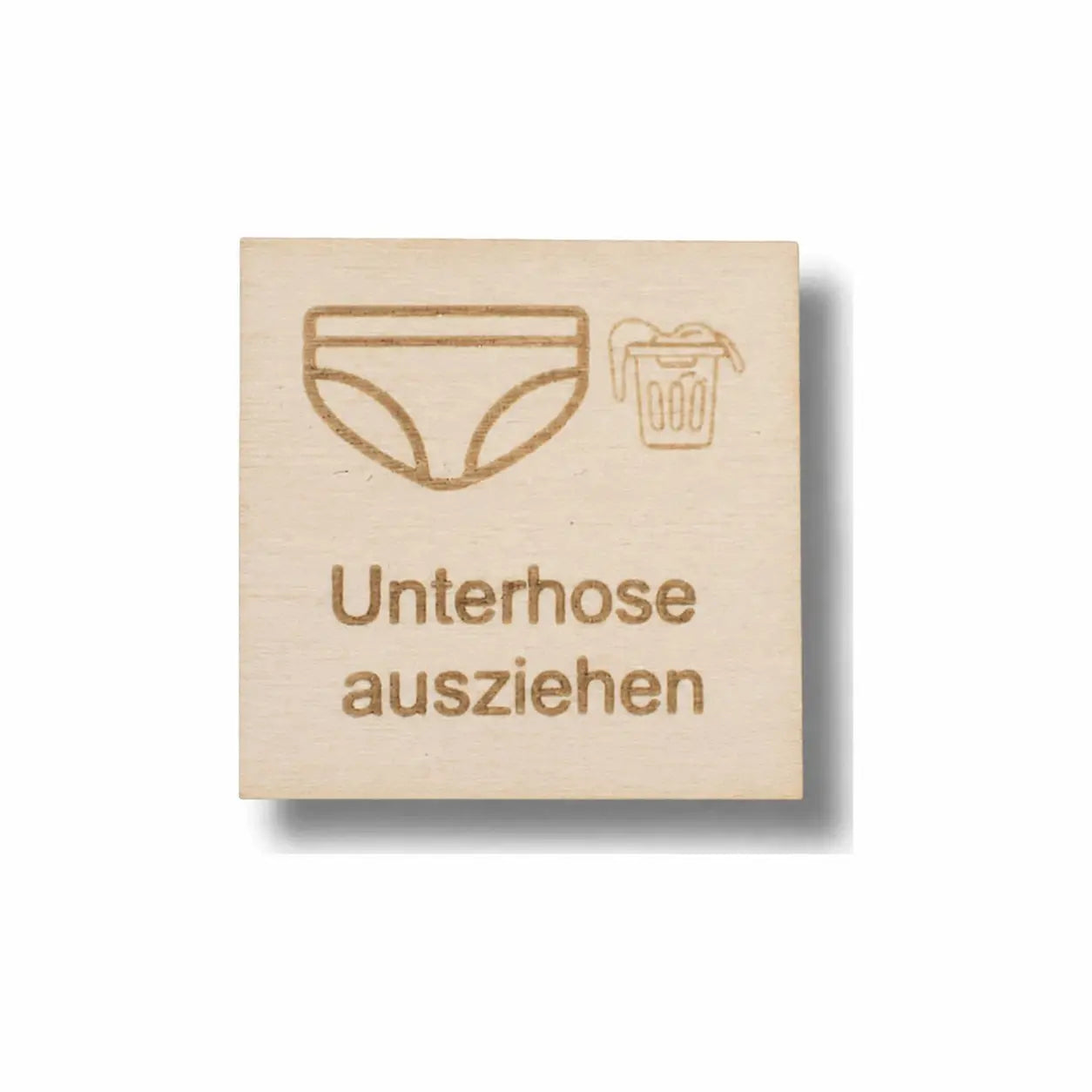 Piktogramm Unterhose ausziehen