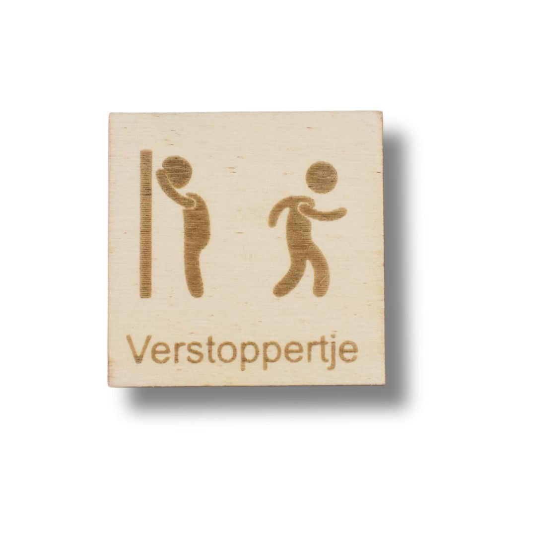 Piktogramm Verstecken spielen