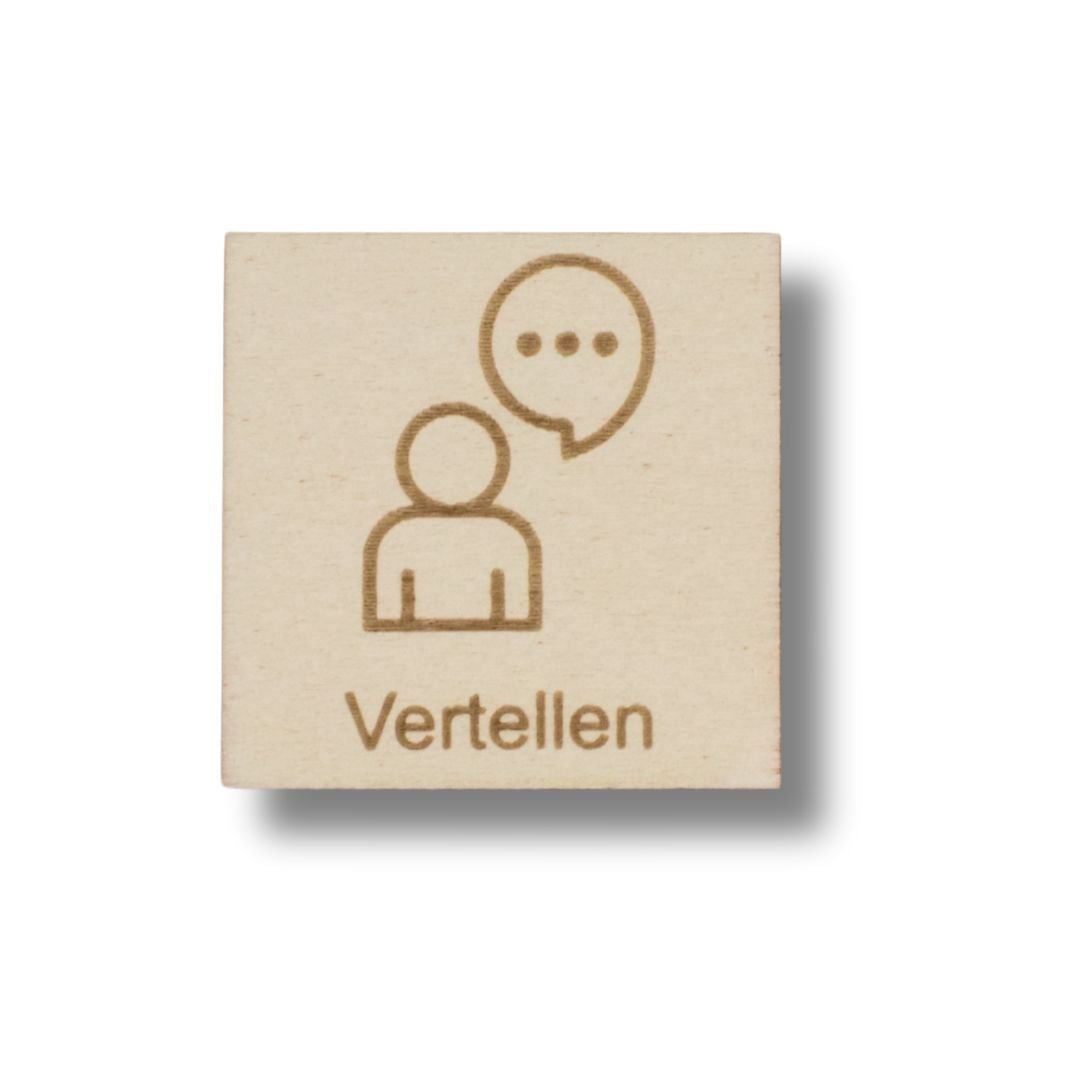 Piktogramm Erzählen