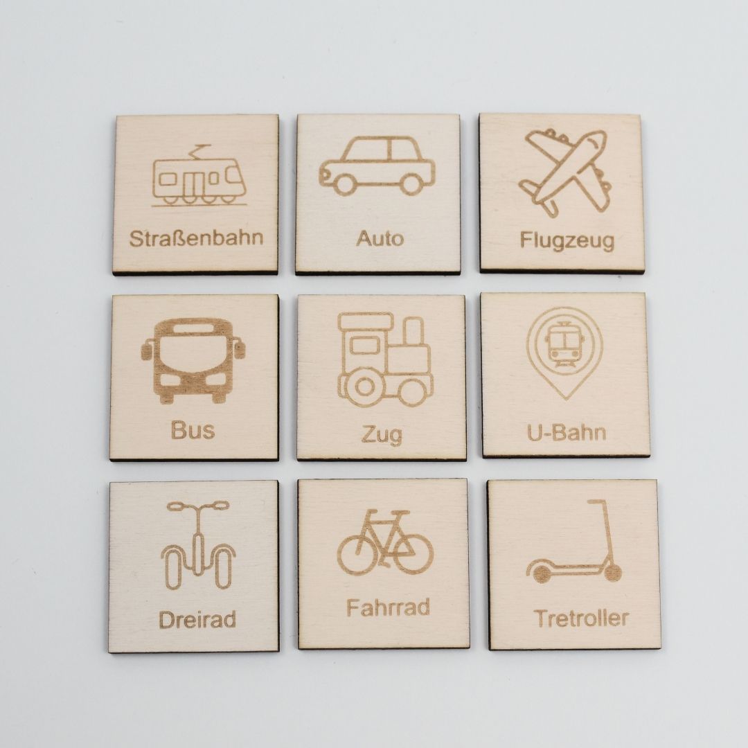 Fahrzeug-Piktogramme