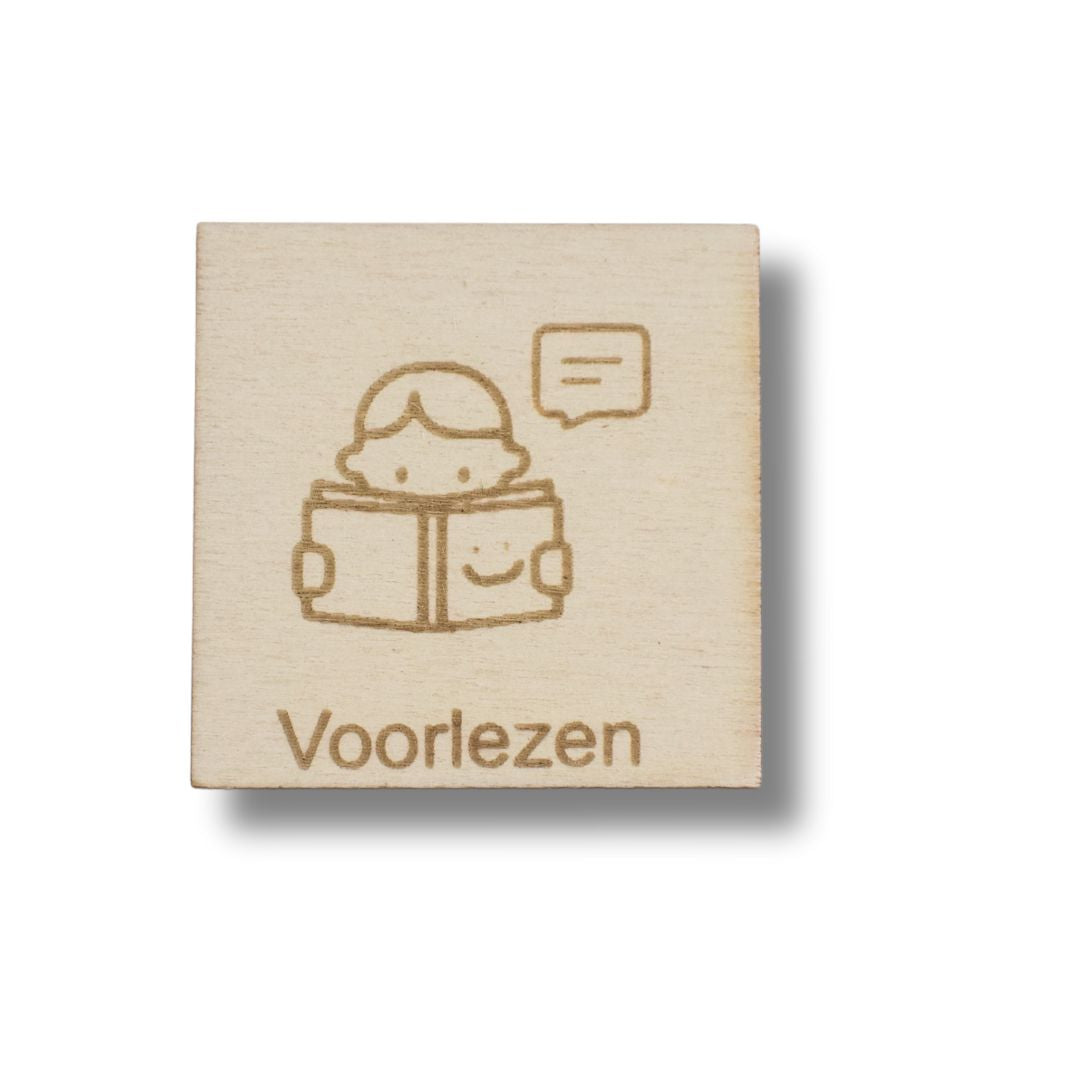 Piktogramm Vorlesen
