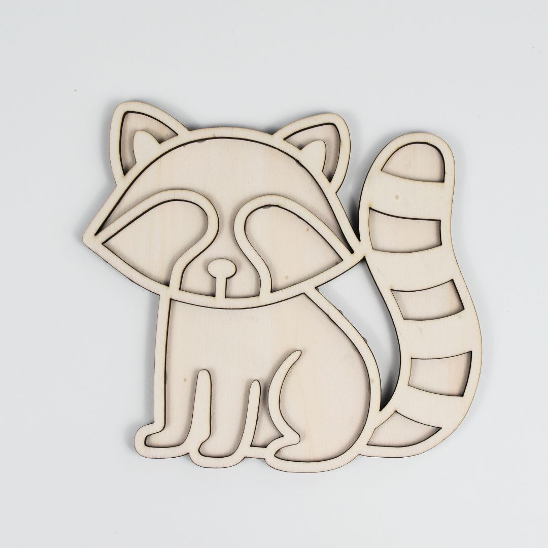 Waschbär Füllform