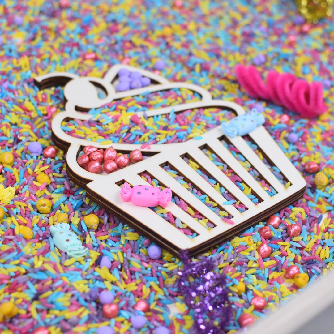 Holz-Füllform Kuchenstück