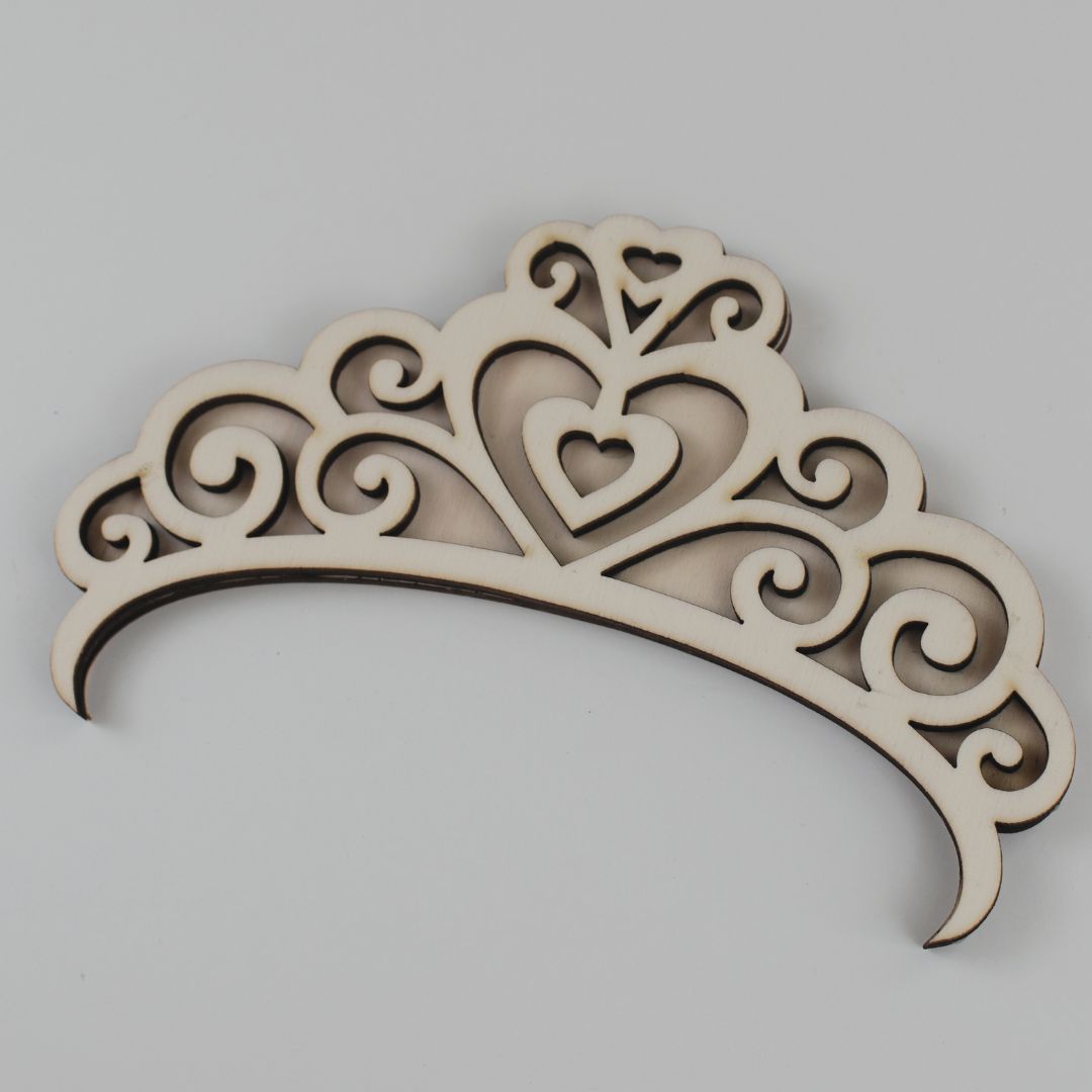 Holz-Füllform Diadem