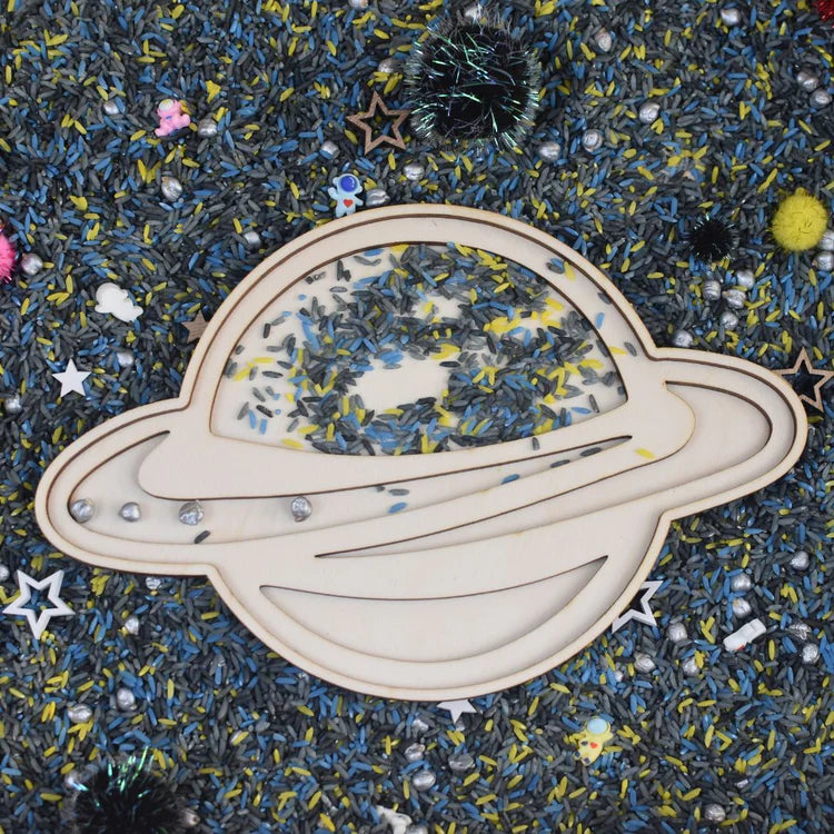 Holz-Füllform Planet