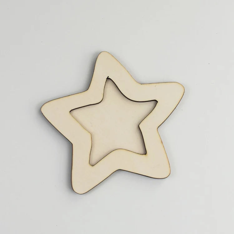 Holz-Füllform Stern
