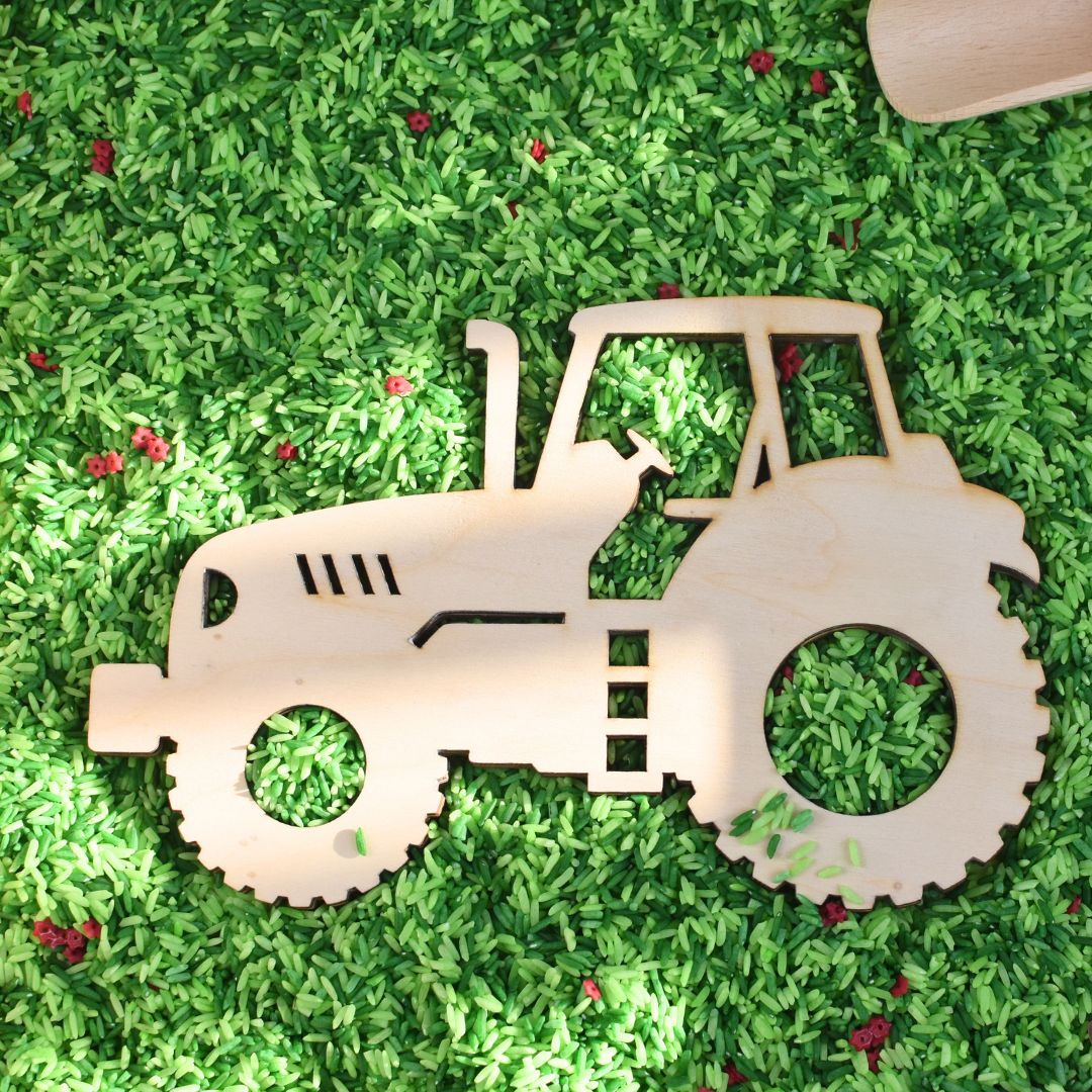 Holzfüllform Traktor – Ein spielerisches Bauernhoferlebnis
