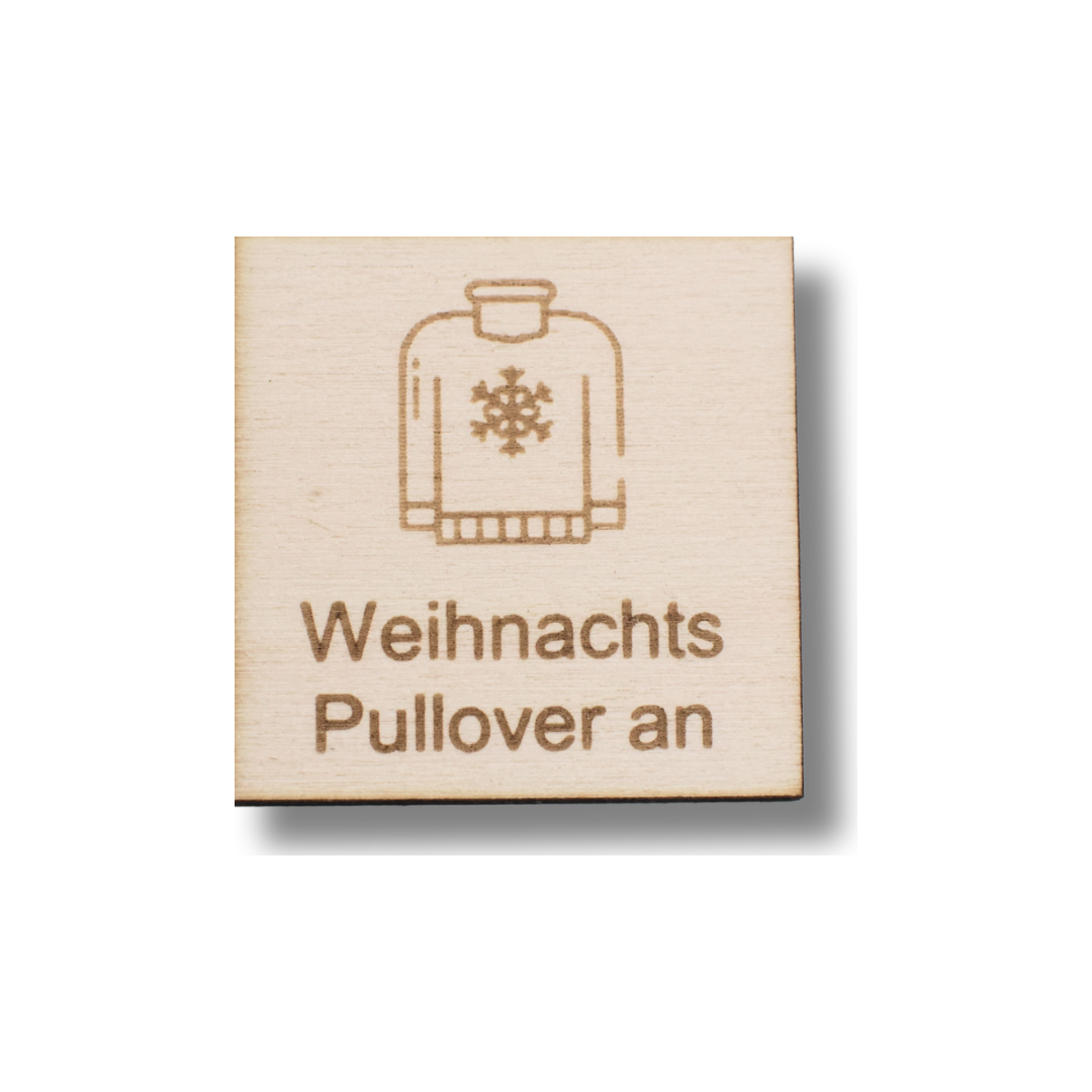 Piktogramm Weihnachtspullover an