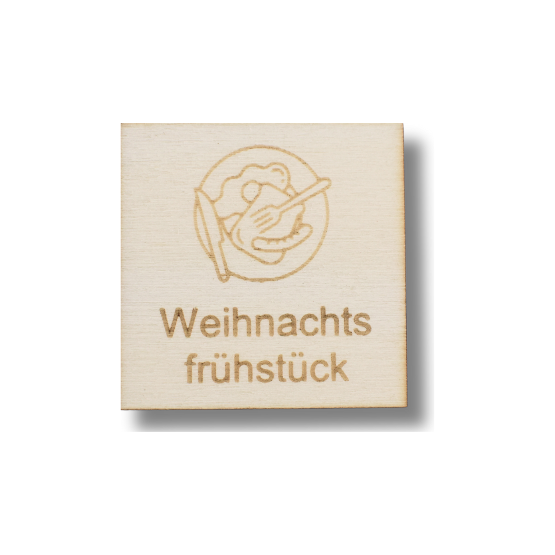 Piktogramm Weihnachtsfrühstück