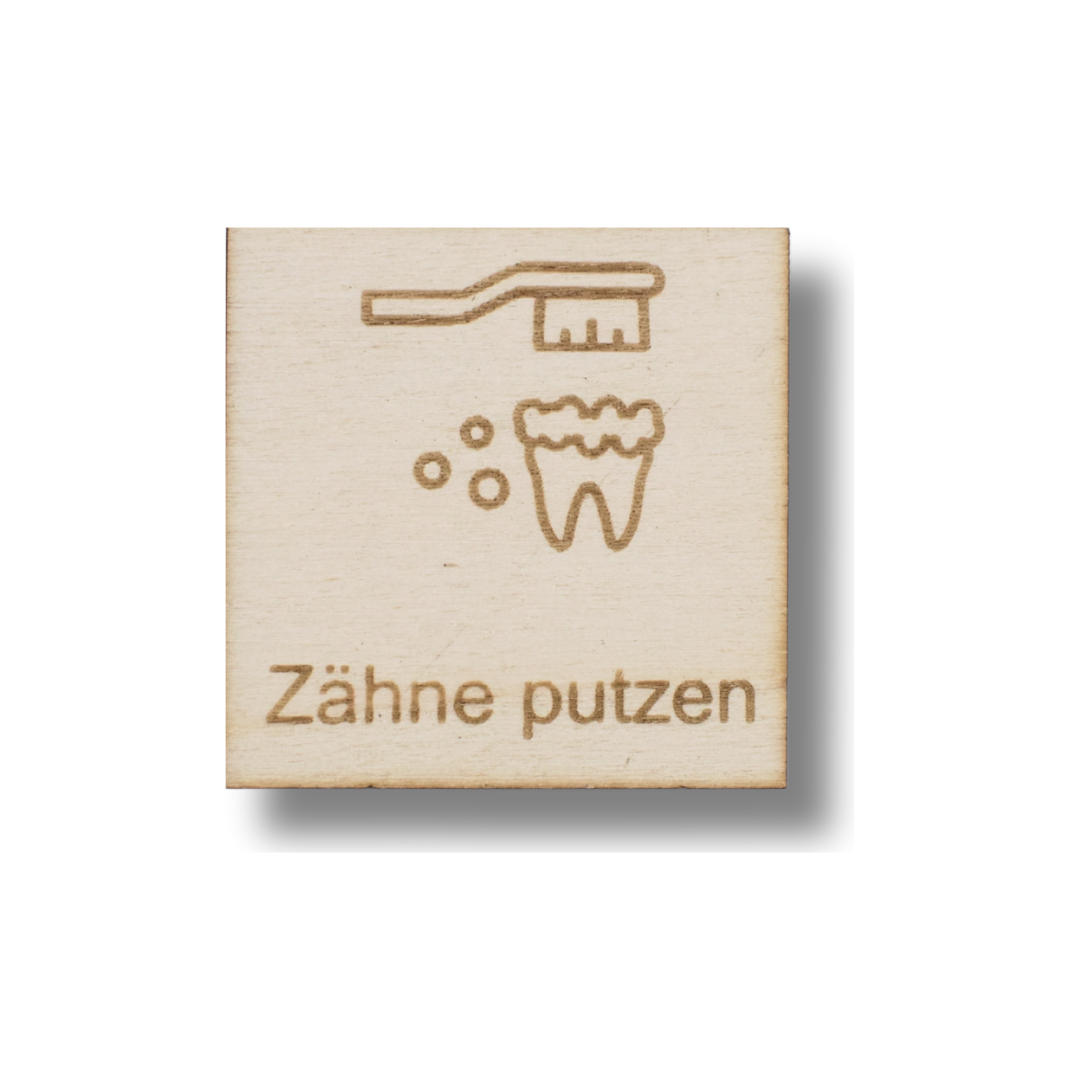 Piktogramm Zähne putzen