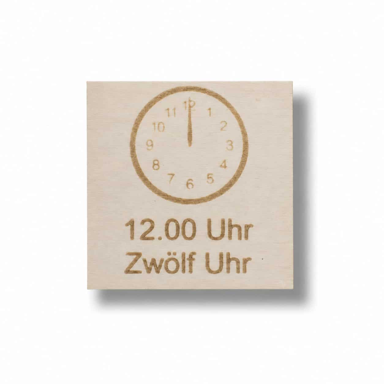Piktogramm 12 Uhr für Kinder – klare Orientierung im Tagesablauf