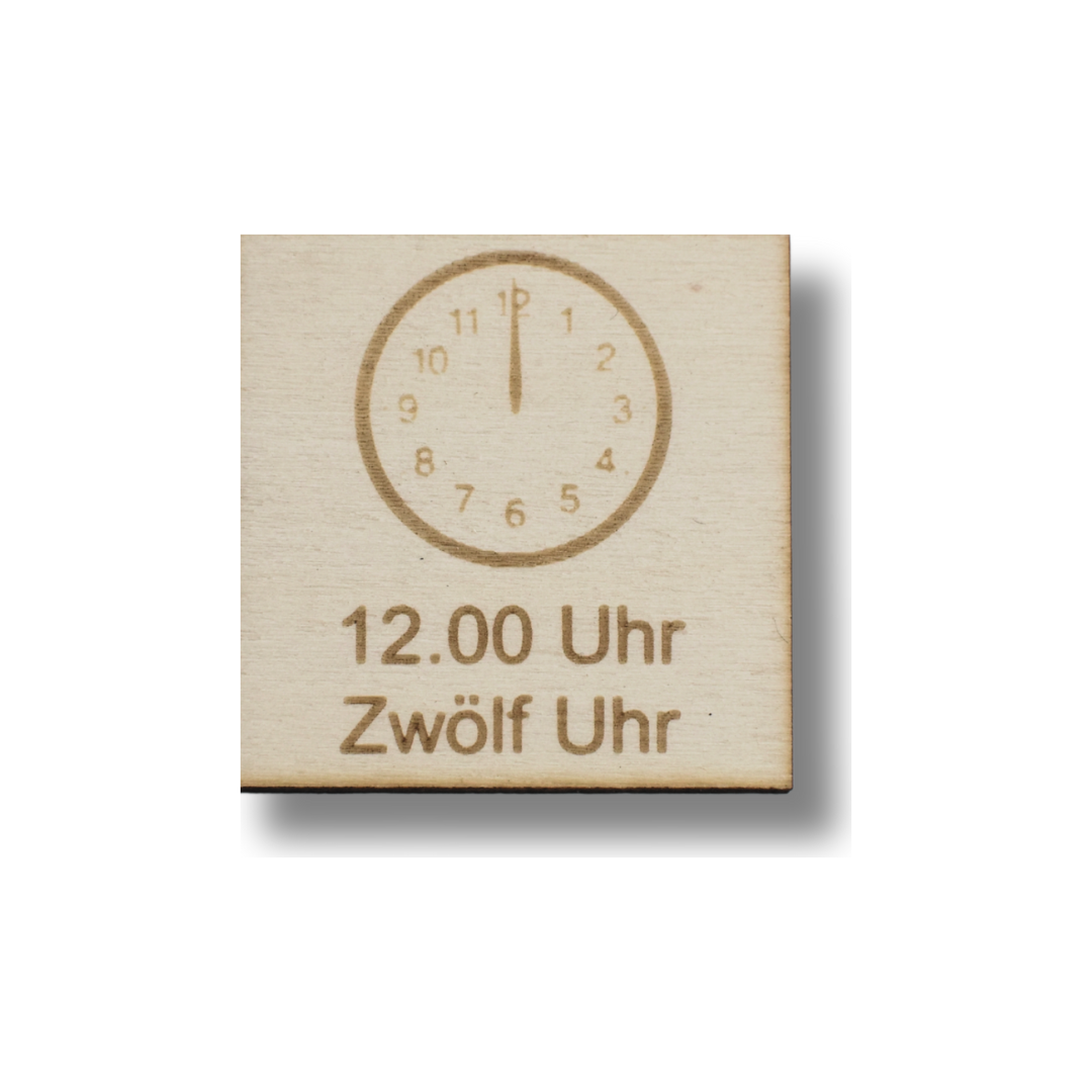Piktogramm Zwölf Uhr